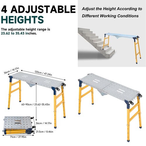 Heavy duty foldable work - heavy-duty,