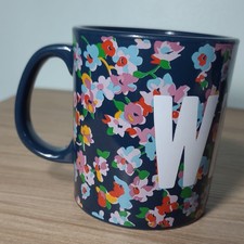 Jack Wills Floral Mug | Navy