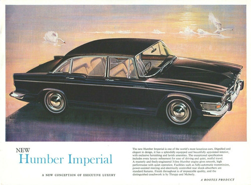 Humber imperial 1964 1965 - humber, uk