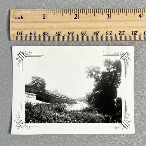 Vtg 1940 erie canal - canal, photo
