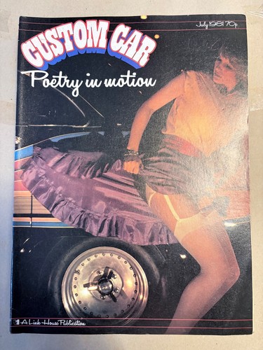 Custom car magazine july 1981 - magazine,