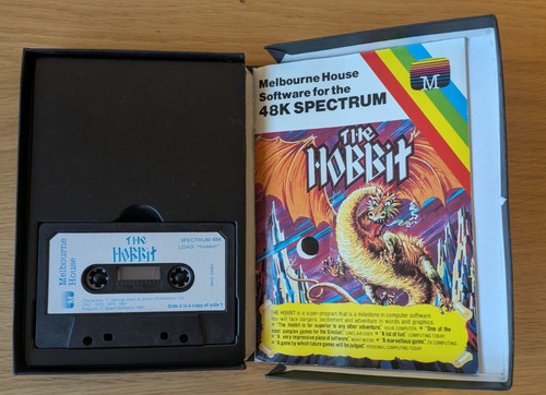 The hobbit spectrum 48k - hobbit,