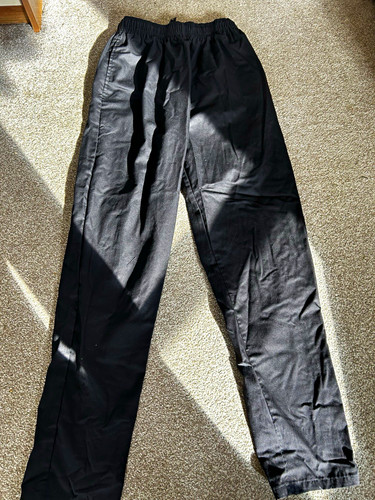 Black chef trousers - black,