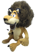 MADAGASCAR ALEX THE LION CUDDLY 13"PLUSH SOFT TOY KING OF CENTRAL PARK ZOO 2004