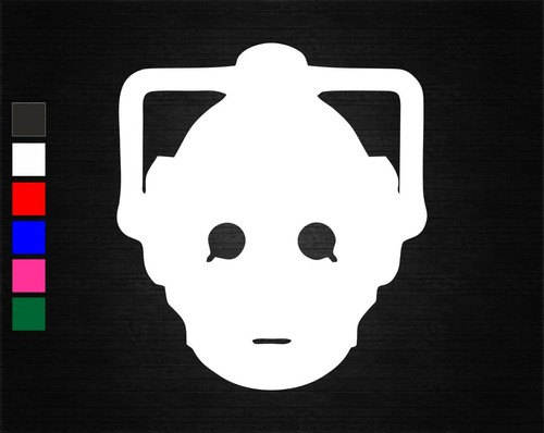 Cyberman who vinyl decal - dr,