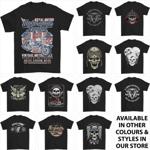 Biker shirt motorbike - t-shirt,