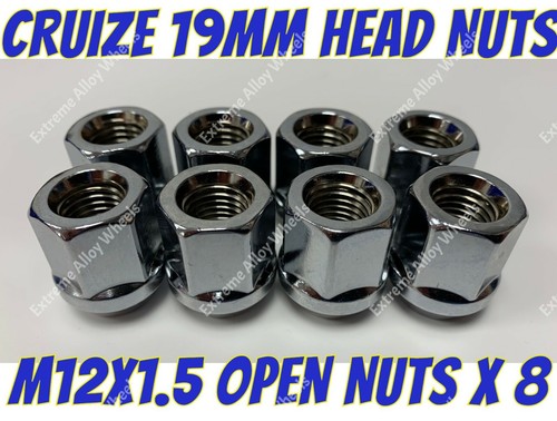 Alloy wheel nuts open 8 - alloy,