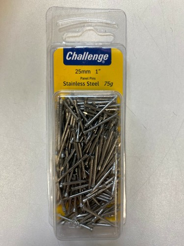 Stainless steel panel pins - steel,