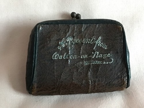 Edwardian rare real leather - edwardian,