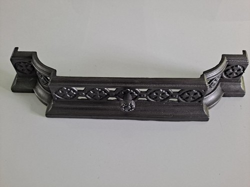 Cast iron fire front ashpan - cast,