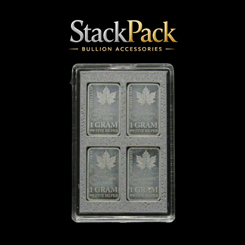 Gram silver bar holder - silver,