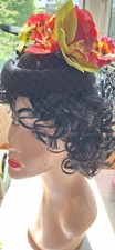 black Vintage Style Hat