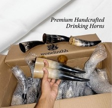 Medieval Viking drinking horns
