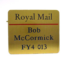 Vintage Royal Mail Badge Reward For Return