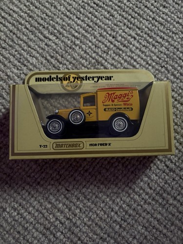 Matchbox yesteryear y22 1930 - matchbox,