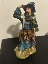Lakes Wizard Land of the Dragons K037 - UK Tudor Mint Statua Resina Action Fi...