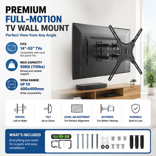 Wall bracket mount - mount, slim
