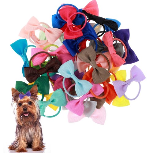 40pcs dog bows for - dog,