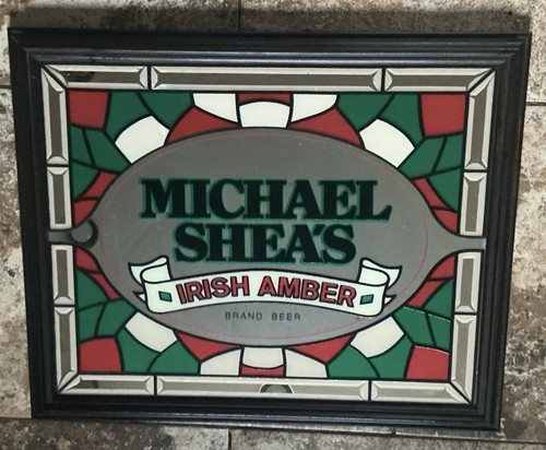 Vintage 80s bar pub mirror - 80s,