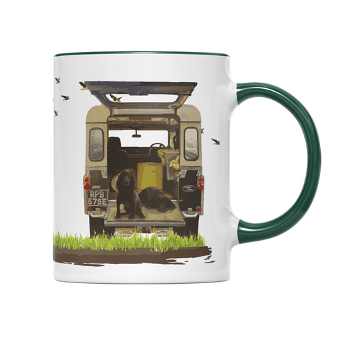 Black cocker spaniel land - black,