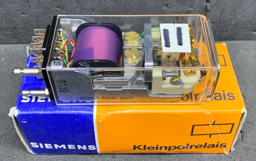 Siemens electromagnetic relay - siemens,