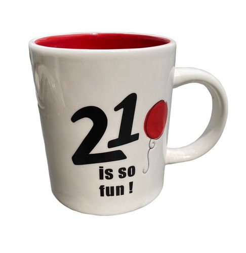 Coffee mug 21st birthday - 21st,