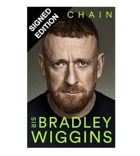 Signed bradley wiggins - bradley, book