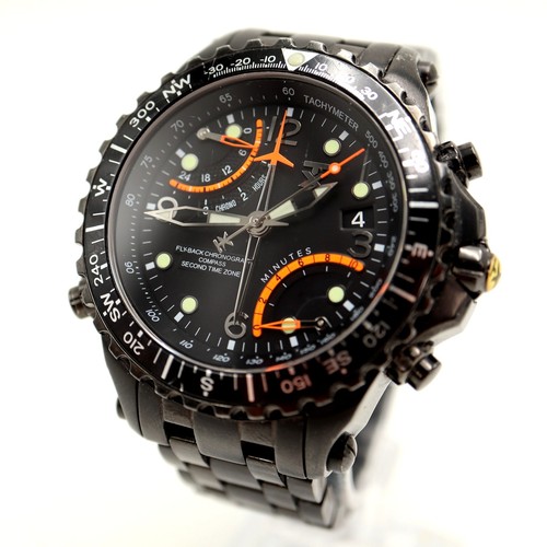 Timex technoluxury fly back - technoluxury, fly-back