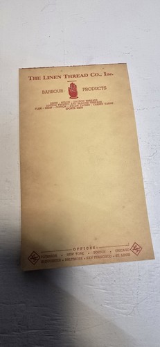 Vintage the linen thread - thread, co