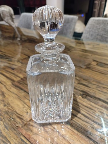 Heavy vintage crystal oblong - vintage,