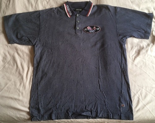 Vintage adidas olympic polo - gb,