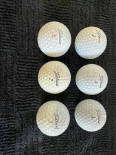 6 X Titelist Pro V1 / Tour Balata 100 Golf balls - Mixed - Grade B/C