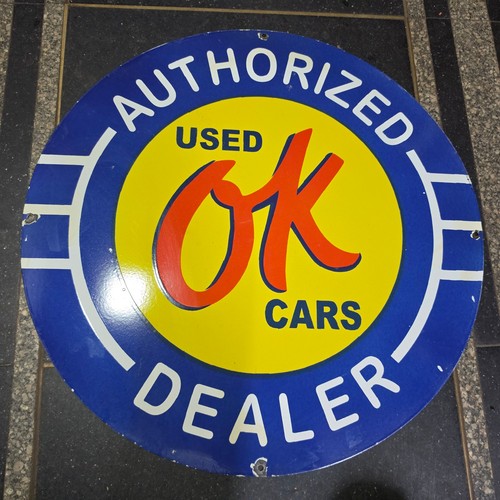 Cars dealer porcelain - cars,