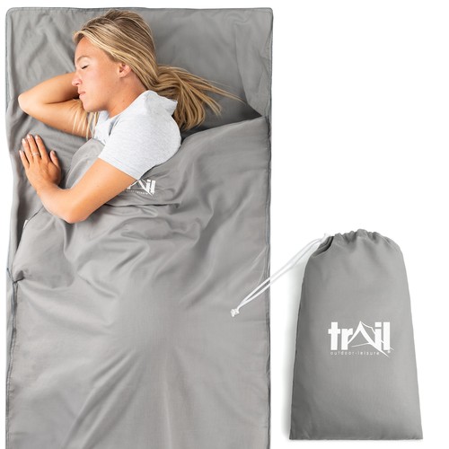 Sleeping bag liner single - sleeping,