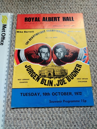 Jurgen blin joe bugner - joe,