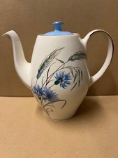 Vintage Coffee Pot Alfred Meakin Cornflower Design