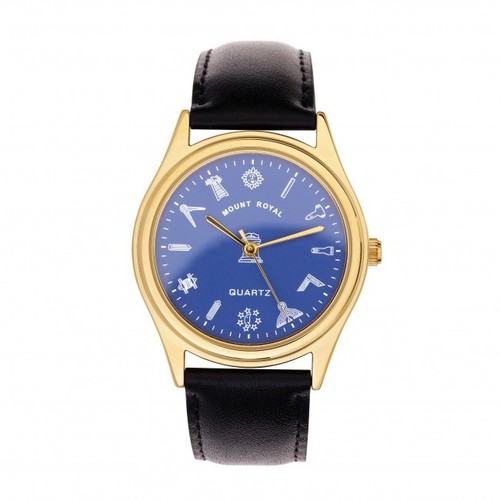 Men g407 masonic gold plated - men's,