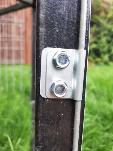 Metal mesh panel clips with - metal,
