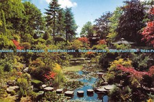 D065886 Japanese Garden Stepping Stones Compton Acres Poole Dorset. 2649. Compto