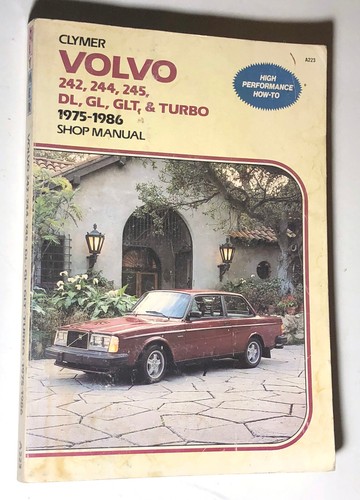 Clymer volvo shop repair - volvo,