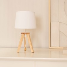 Tripod Table Lamp Grey /