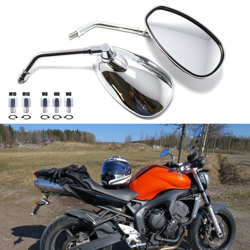 Motorcycle side mirrors chrome - mirrors,