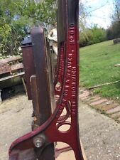 Antique Cast Iron Folding Theatre Seats Fisher Son and Weaver West Bromwich