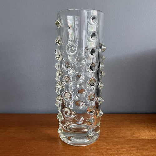 Vintage spike glass vase - spike,
