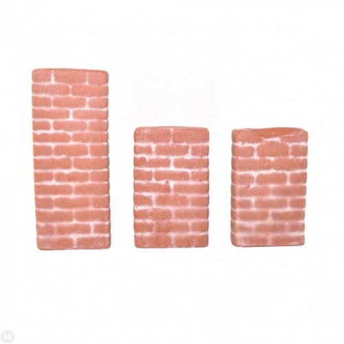 Dolls house brick - dolls, piers