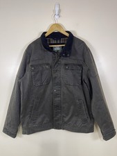 Fat Face Mens Plaid Corduroy Collar Jacket Coat Mens XL