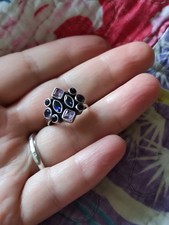 Sterling Silver Amethyst And