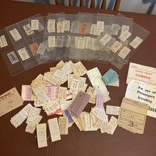 VINTAGE LARGE BUS TICKET BUNDLE