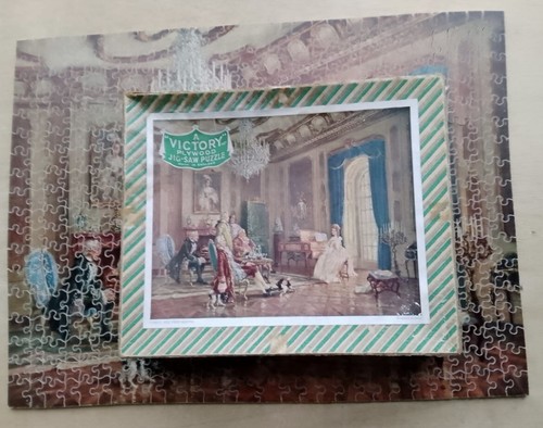 Victory vintage plywood jigsaw - victory,