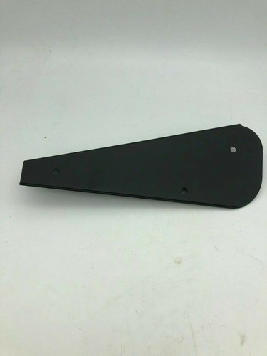 Right black rear mud flap - black,